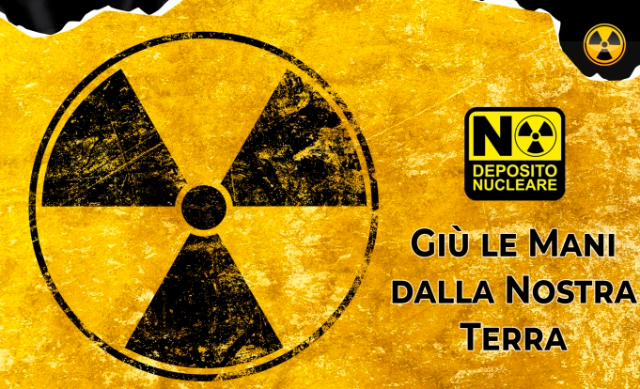 Incontro pubblico "no deposito nucleare" mercoledì 20 marzo 2024